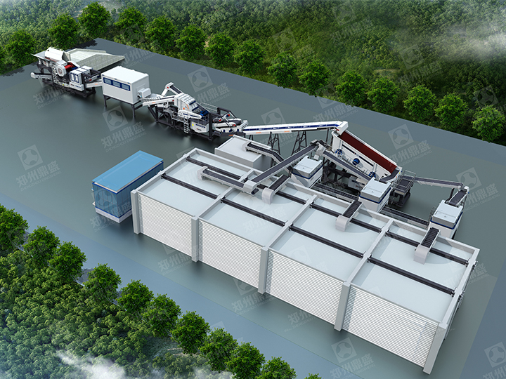 建筑垃圾移動(dòng)式解決方案